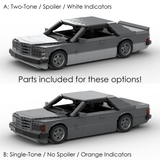 1980s German Grand Touring Coupe Building Blocks (Gobricks)