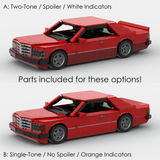1980s German Grand Touring Coupe Building Blocks (Gobricks)