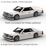 1980s German Grand Touring Coupe Building Blocks (Gobricks)