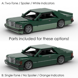 1980s German Grand Touring Coupe Building Blocks (Gobricks)