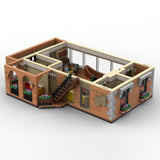 Friends-Inspired City Apartment Building Blocks