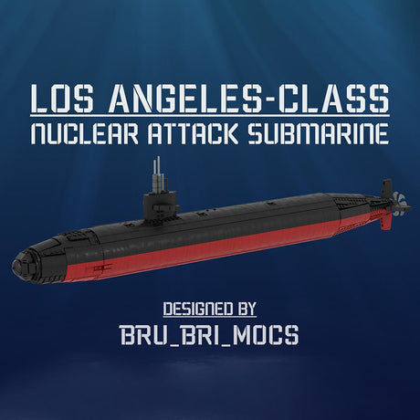 1/125 UCC Los Angeles - class Submarine - LesDiy - 