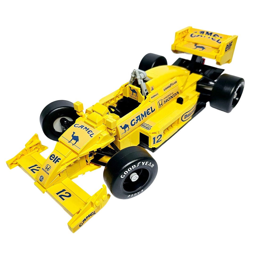 1/16 Scale Lotus 99T Race Car Building Blocks - LesDiy - 