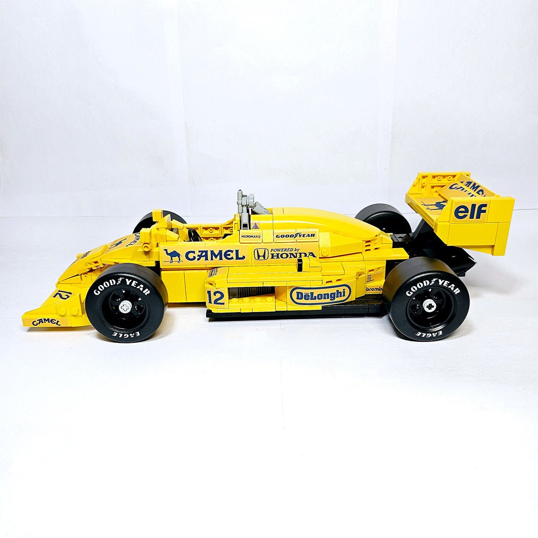 1/16 Scale Lotus 99T Race Car Building Blocks - LesDiy - 