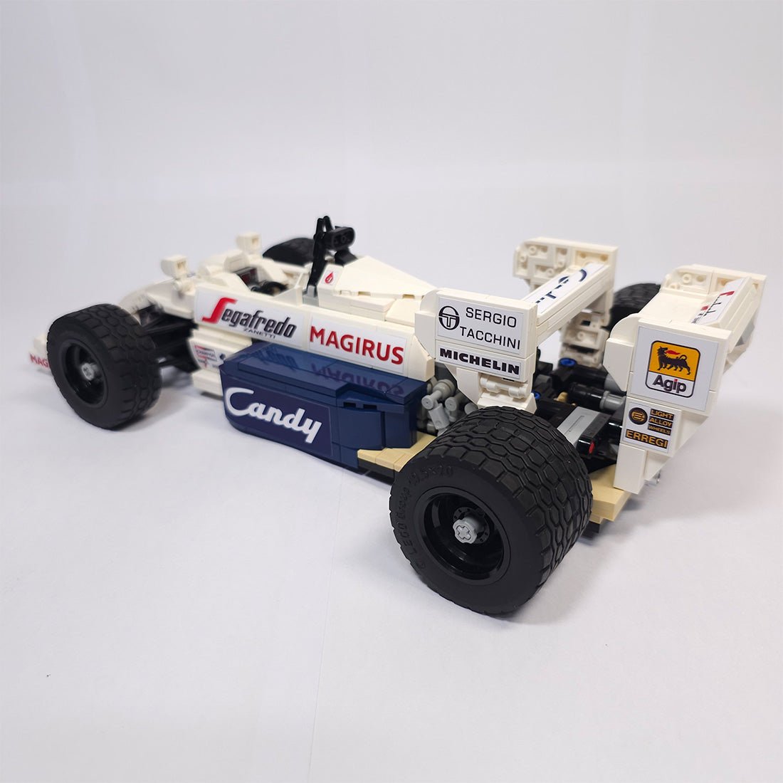 1/16 Scale Toleman TG184 Race Car Building Blocks - LesDiy - 