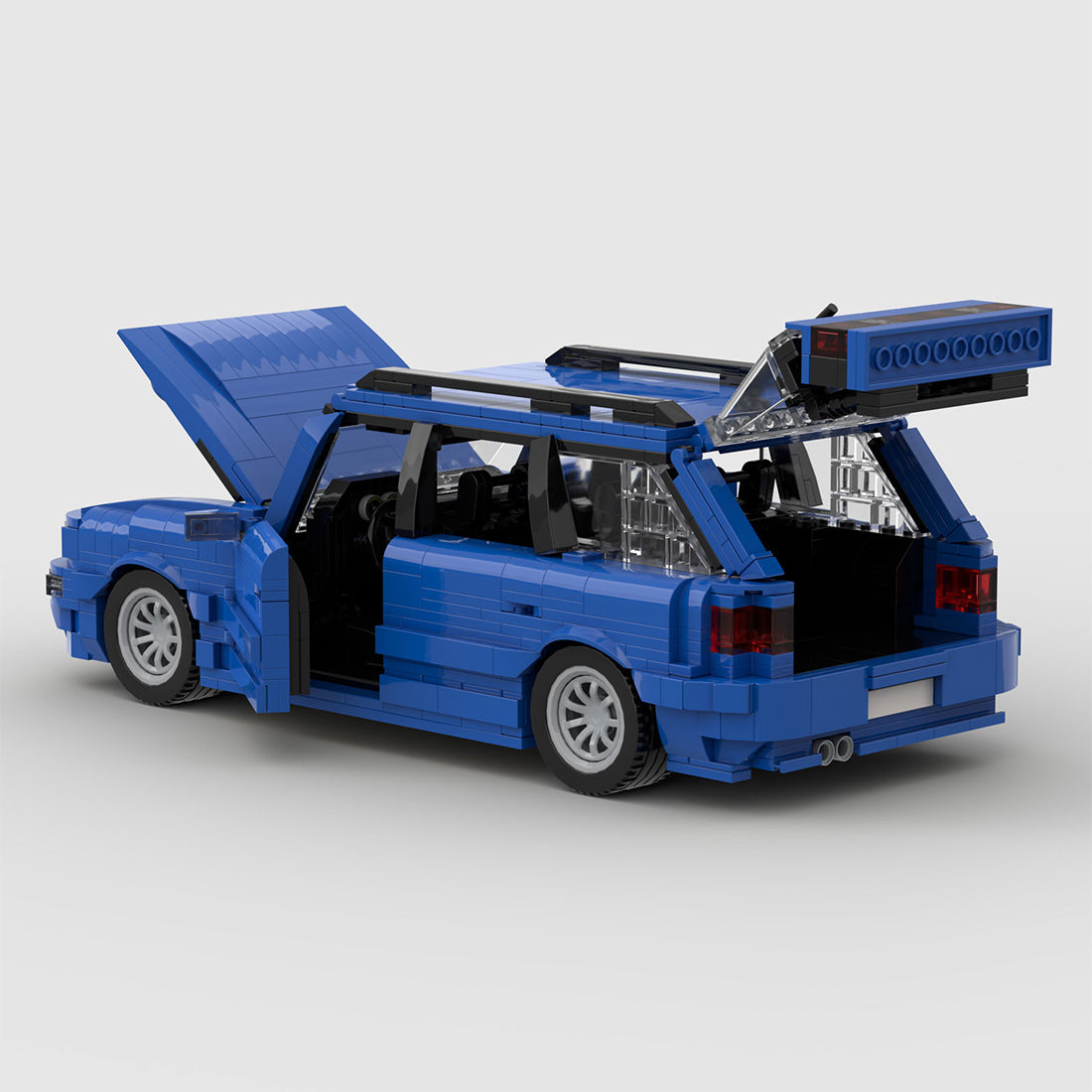 MOC-159092 Audi RS2 Blue Building Blocks