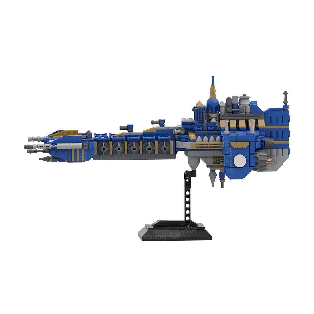 Emperor Incarnatus Airship Assembly Model Building Blocks