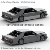 1980s German Grand Touring Coupe Building Blocks (Gobricks)