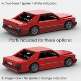 1980s German Grand Touring Coupe Building Blocks (Gobricks)