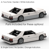 1980s German Grand Touring Coupe Building Blocks (Gobricks)