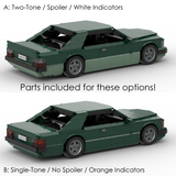 1980s German Grand Touring Coupe Building Blocks (Gobricks)