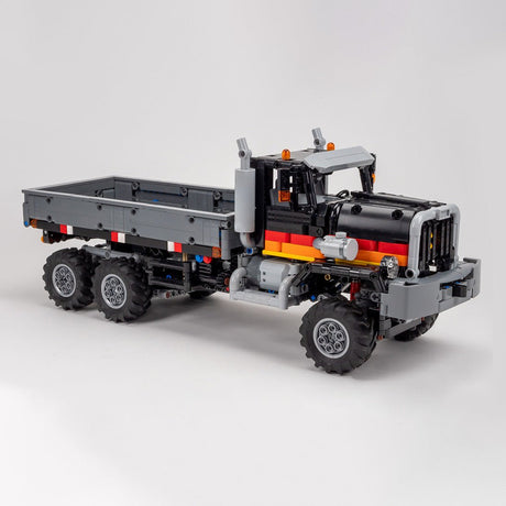 1/20 Scale American 6x6 Off - road Truck Building Blocks - LesDiy - Building Blocks