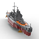1:200 Scale IJN Chokai Takao-Class Heavy Cruiser Building Blocks-LesDiy-MOC-