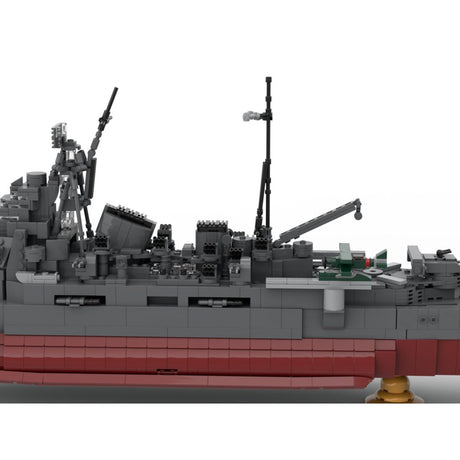 1:200 Scale IJN Maya Takao-Class Heavy Cruiser Building Blocks-LesDiy-Building Blocks-