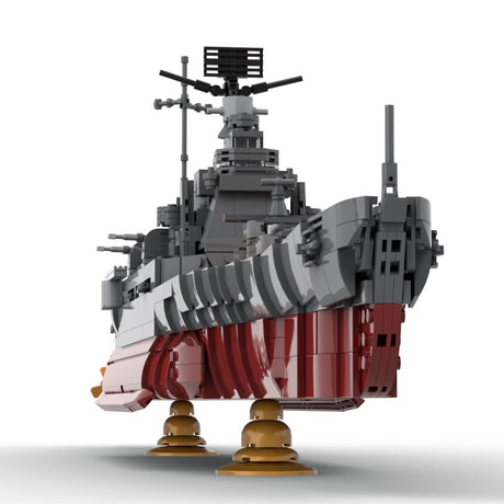 1:200 Scale IJN Takao Takao-Class Heavy Cruiser Building Blocks-LesDiy-Building Blocks-