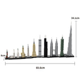 1/2500 Scale Street Scene World Skyscrapers Building Blocks - LesDiy - Building Blocks