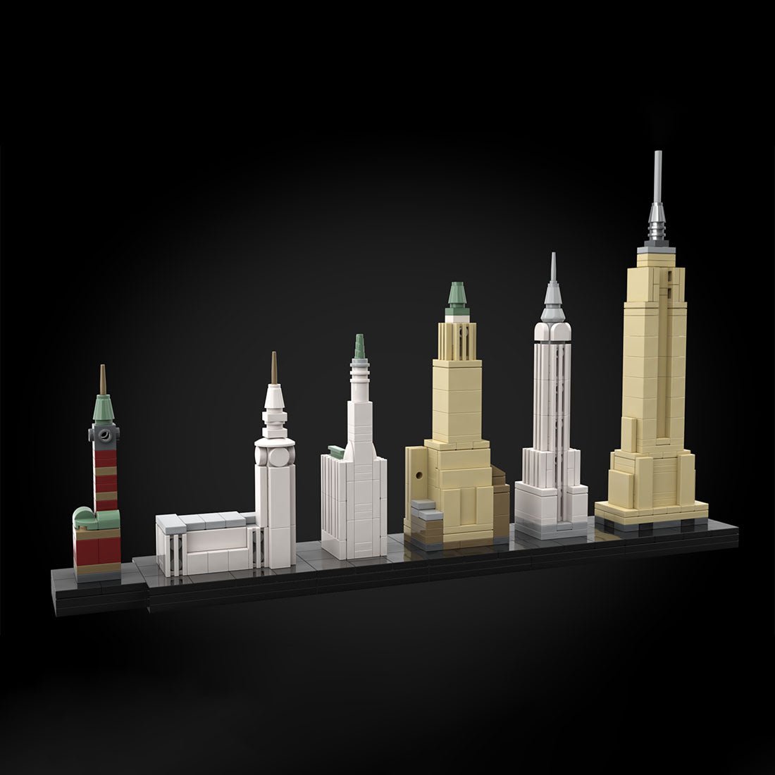 1/2500 Scale Street Scene World Skyscrapers Building Blocks - LesDiy - Building Blocks