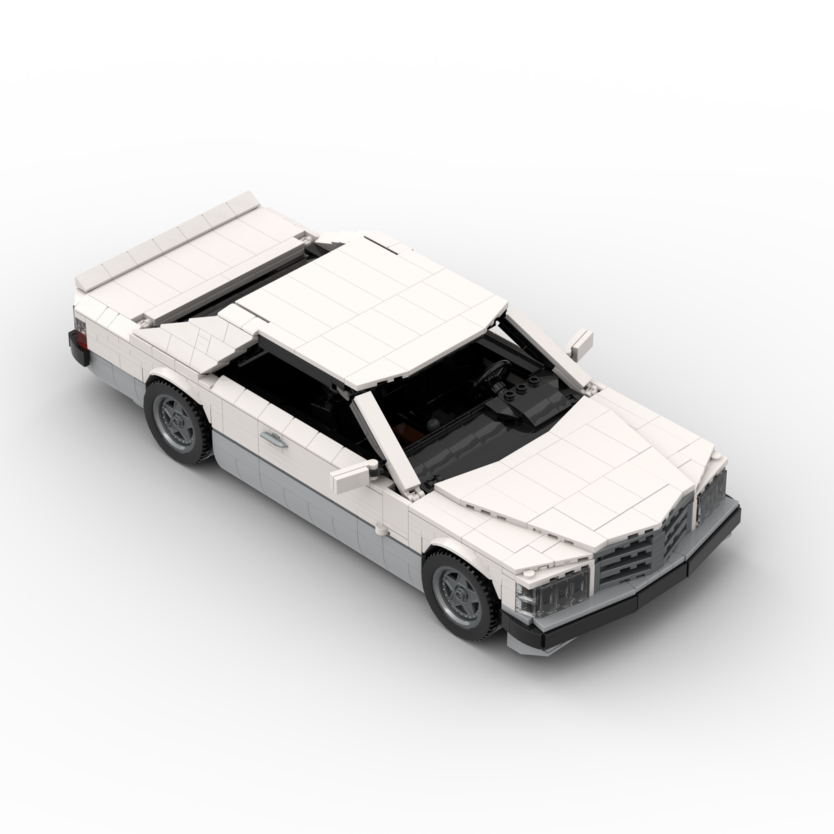1980s German Grand Touring Coupe Building Blocks (Gobricks)