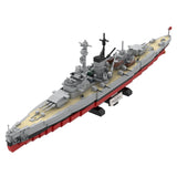 1/300 Scale Germany 3 in 1 Deutschland - class warship Building Blocks - LesDiy - 