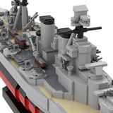 1/300 Scale HMS Hood Battlecruiser MOC Building Blocks-LesDiy - 