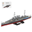 1/300 Scale HMS Norfolk Heavy Cruiser MOC Building Blocks-LesDiy - 