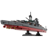 1/300 Scale Military MOC WWII Japanese Cruiser Suzuya Building Blocks - LesDiy - Building Blocks