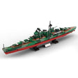 1/300 Scale Military MOC WWII Japanese Mikuma Heavy Cruiser Building Blocks - LesDiy - Building Blocks