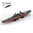 1/300 Scale Military MOC WWII Japanese Mogami Heavy Cruiser Building Blocks - LesDiy - Building Blocks