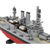 1/300 Scale SMS Schleswig-Holstein Battleship Building Blocks-LesDiy - 