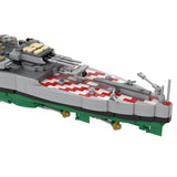 1/300 Scale WWII Italy Litorio Battleship Building Blocks - LesDiy - 