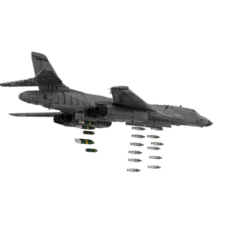 1/35 Scale B - 1 Lancer Bomber Military Theme Building Blocks - LesDiy - 