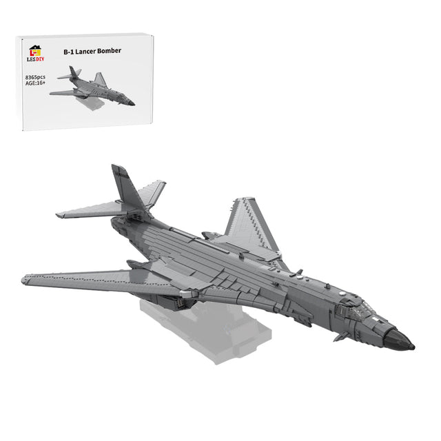 1/35 Scale B - 1 Lancer Bomber Military Theme Building Blocks - LesDiy - 