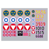 1/35 Scale Swedish J35D fighter Building Blocks - LesDiy - Building Blocks