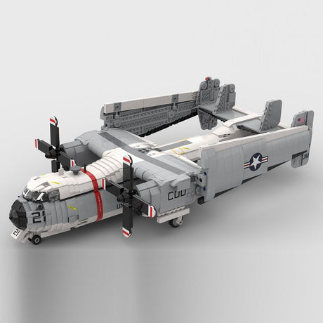 1/35 Scale US Military C - 2 Transport Aircraft Building Blocks - LesDiy - Building Blocks