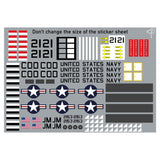 1/35 Scale US Military C - 2 Transport Aircraft Building Blocks - LesDiy - Building Blocks