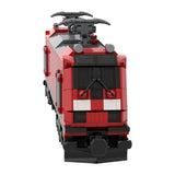 BR146-2 DB Red Regional Commuter Electric Locomotive Building Blocks