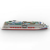 1/400 Scale MS Britannia Cruise Ship Building Blocks - LesDiy - Building Blocks