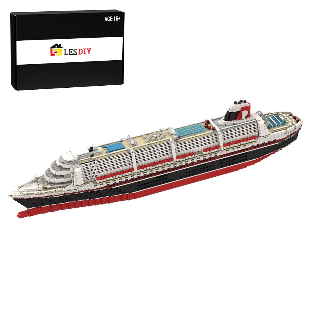1/400 The Poseidon Modern Cruise Ship - LesDiy