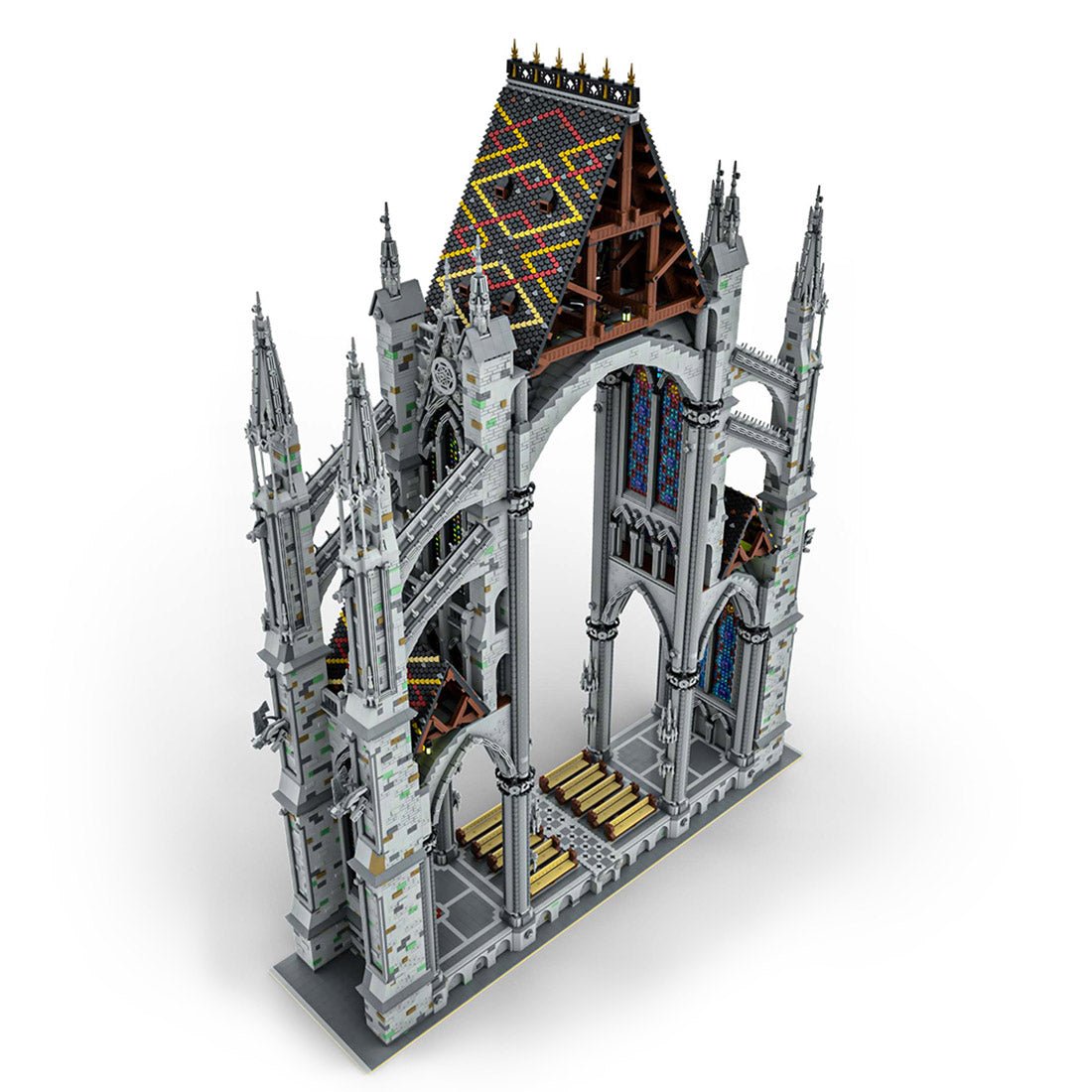 1:42 Cross - section of Gothic Church - LesDiy - 