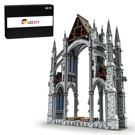 1:42 Cross - section of Gothic Church - LesDiy - 