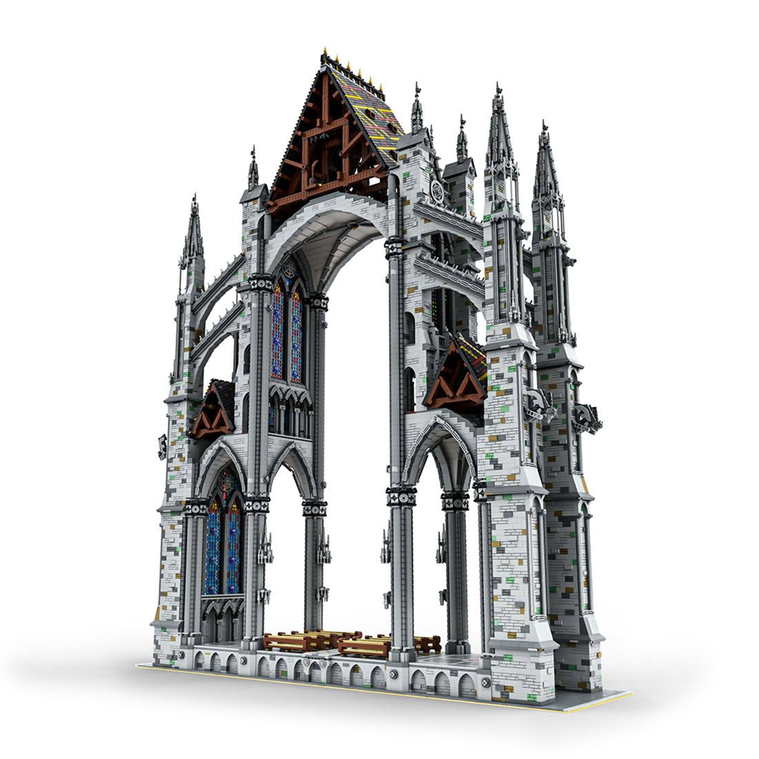 1:42 Cross - section of Gothic Church - LesDiy - 