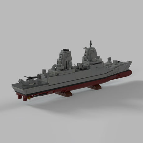 1/485 Scale German F - 126 Frigate - LesDiy - 