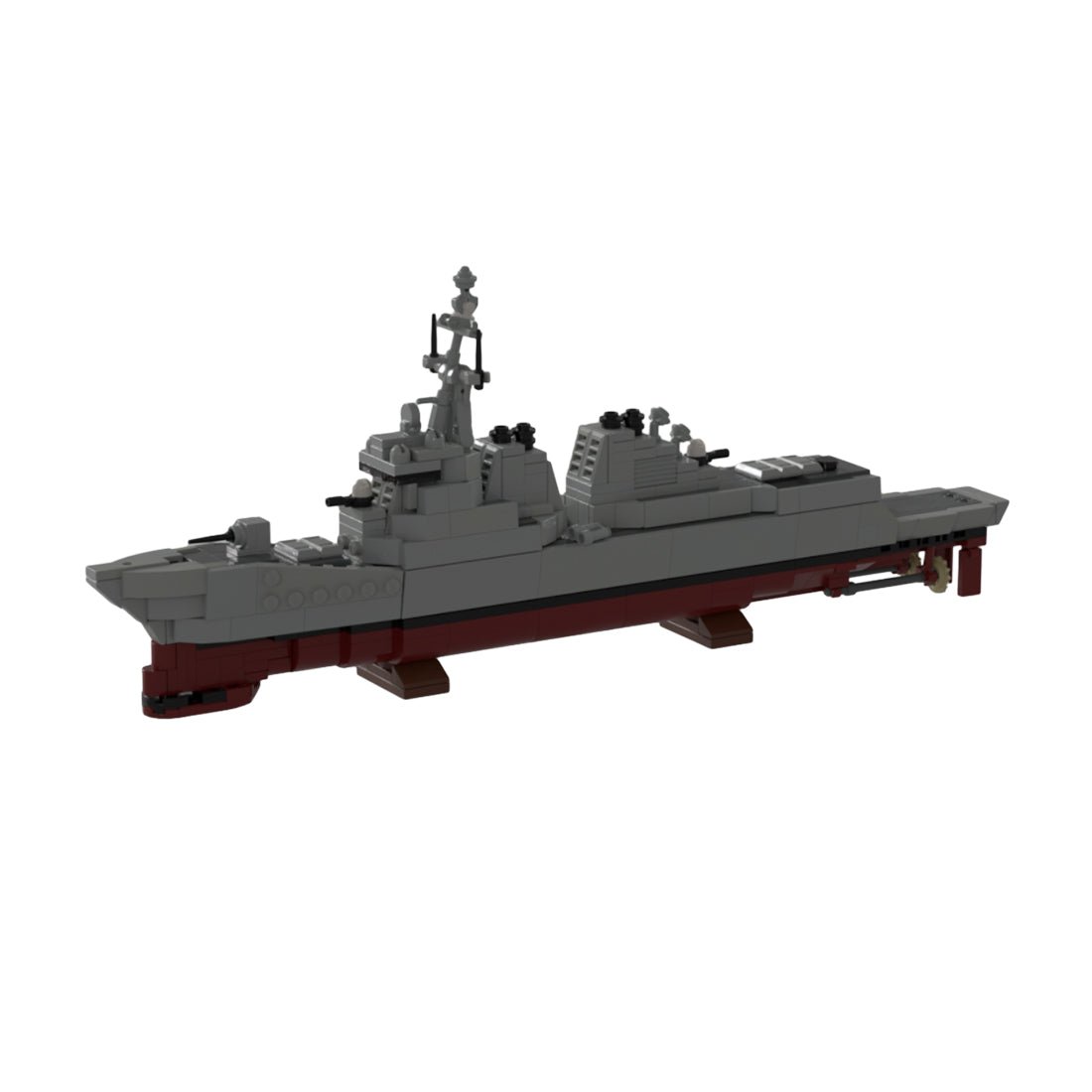 1/485 Scale USS Oscar Austin DDG - 79 Military - LesDiy - 