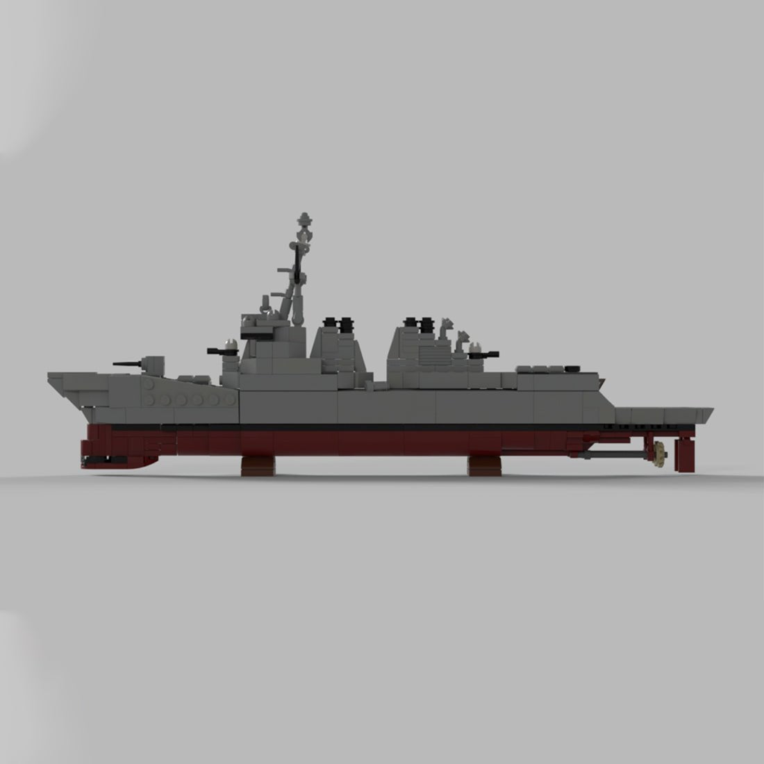 1/485 Scale USS Oscar Austin DDG - 79 Military - LesDiy - 