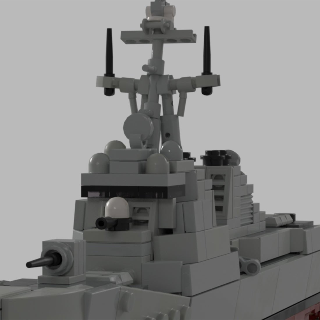 1/485 Scale USS Oscar Austin DDG - 79 Military - LesDiy - 
