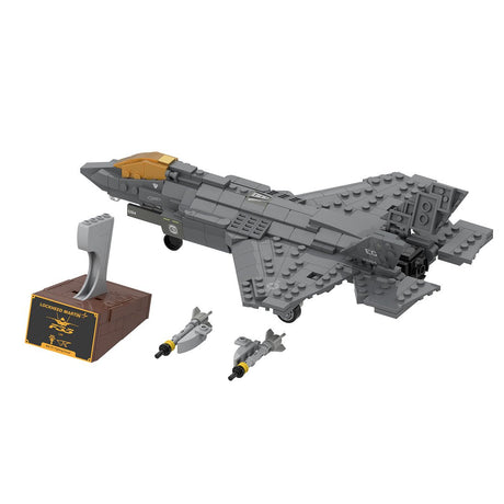 1/58 Scale American Multirole Military Combat Fighter Building Blocks - LesDiy - Building Blocks