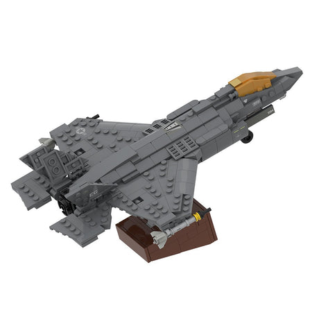1/58 Scale American Multirole Military Combat Fighter Building Blocks - LesDiy - Building Blocks
