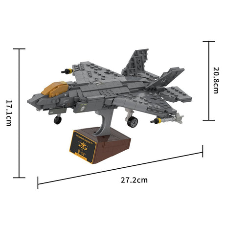 1/58 Scale American Multirole Military Combat Fighter Building Blocks - LesDiy - Building Blocks