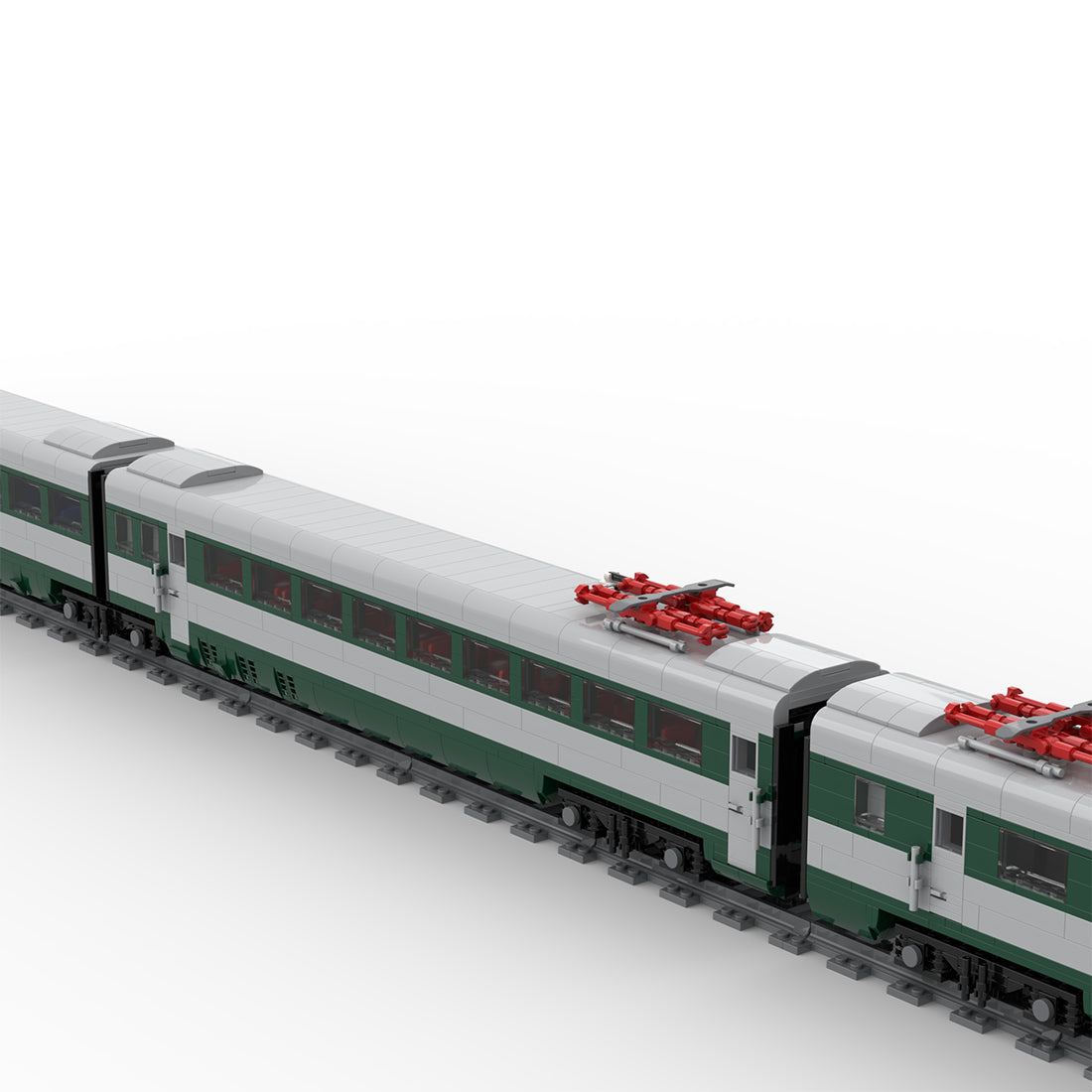 Italy ETR.250 Arlecchino Train Building Blocks