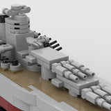 1:700 Scale Yamato Battleship Building Blocks-LesDiy-Building Blocks-